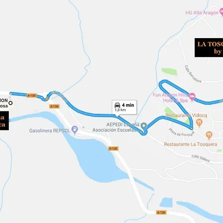 La Tosquera Jardin Comun Y Rutas Por Pirineos Apartament *